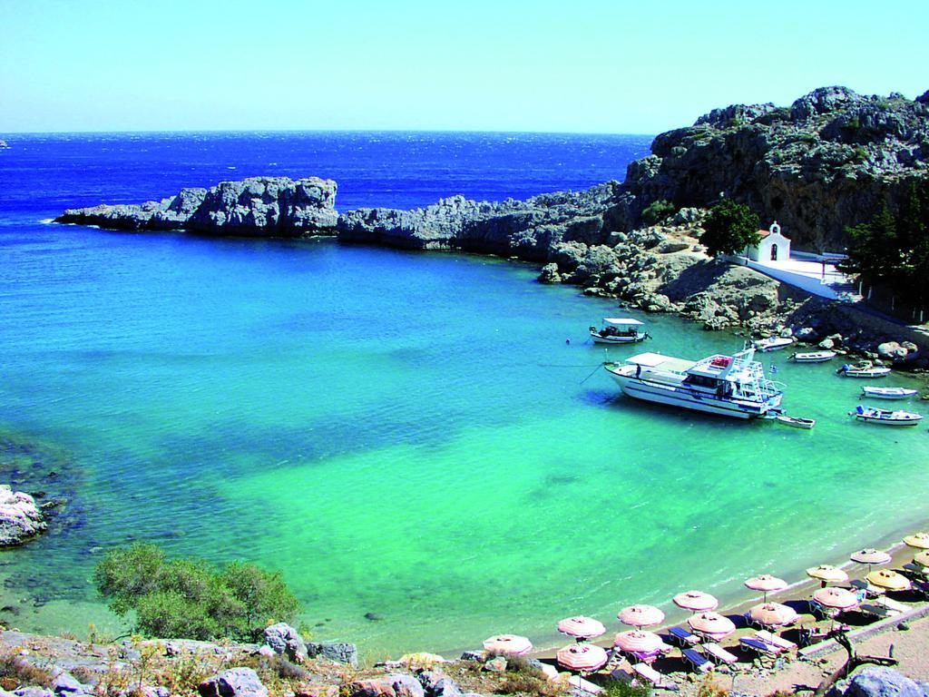 Lindos Anatoli Luxury Villa المظهر الخارجي الصورة
